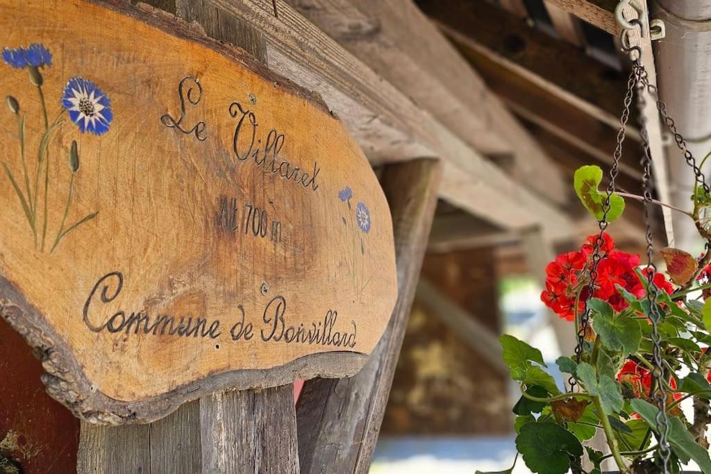 Villa Le Banc Des Seilles Bonvillard Exterior foto